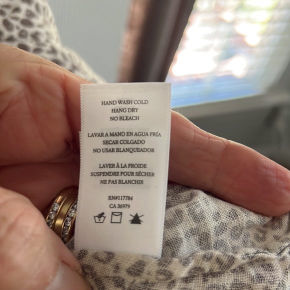 Rails, mini dress in super soft fabric, elasticized waist, cheetah print - Picture 11 of 11